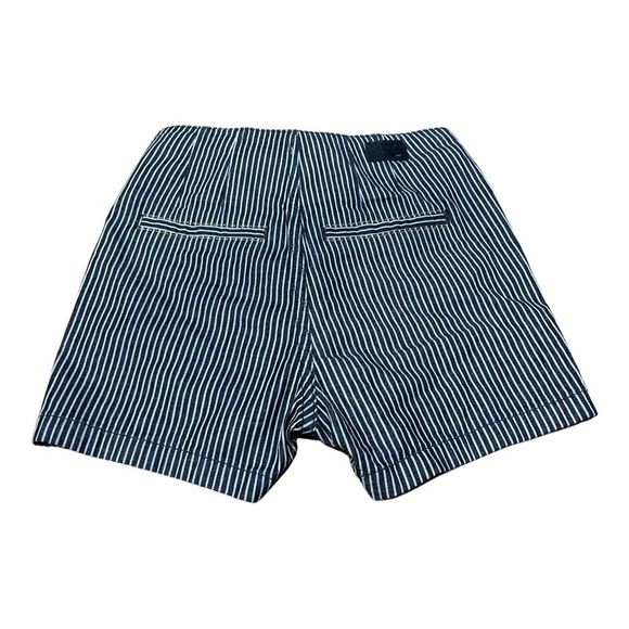 GUESS Womens Striped Mini Skirt,White/Black,24 - Picture 3 of 3